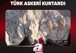 İNGİLİZ DAĞCIYI TÜRK ASKERİ KURTARDI