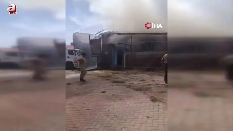 Ankara’da ev yangını paniğe neden oldu