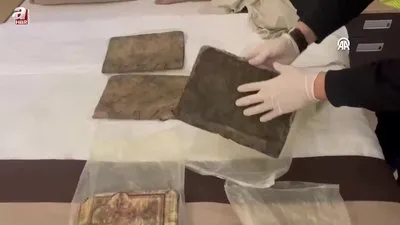 6 el yazması kitap ele geçirildi