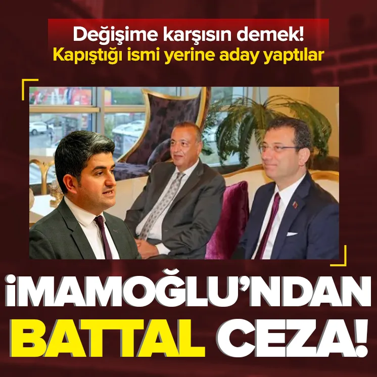 İmamoğlu’yla tartıştı liste dışı kaldı