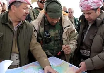 Barzani komutasında DAEŞ'e operasyon