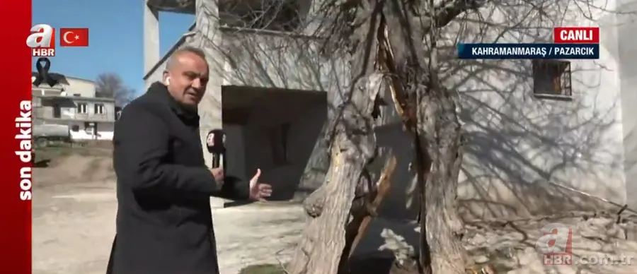 Görenler hayrete düştü! DEPREMİN merkez üssü Kahramanmaraş Pazarcık'ta ÇARPICI manzara... A Haber muhabiri: Meslek hayatımda ilk kez... 6
