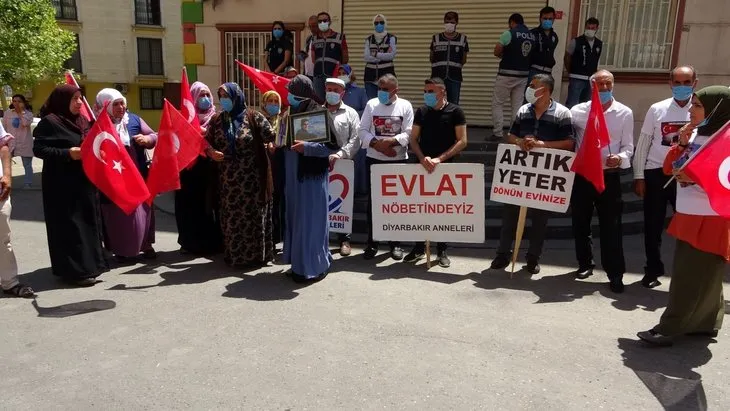 Evlat nöbetindeki anneye tehdit: HDP binasına gelirsen seni öldürürüm