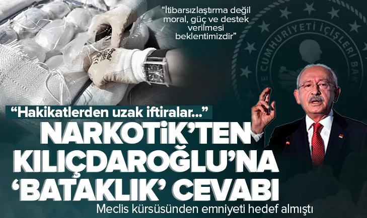 Narkotik’ten ’Bataklık Soruşturması’ açıklaması