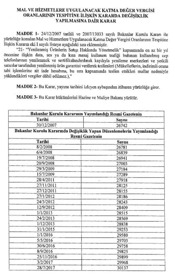 Telefonda KDV indirimi son dakika! Yenilenmiş telefon KDV oranı ne kadar oldu? Cep telefonu KDV son durum!