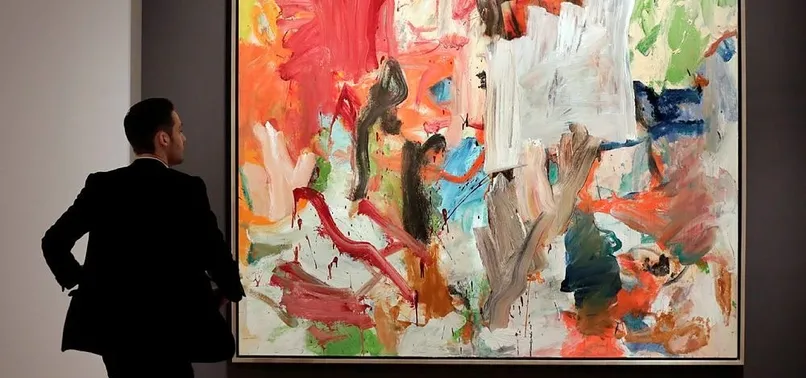 De Kooning'in 'İsimsiz XXV' eseri 66,3 milyon dolara satıldı