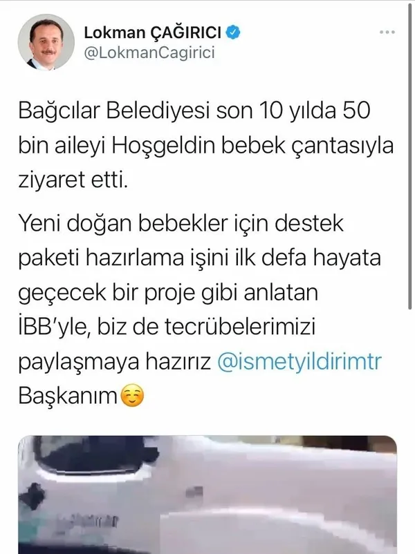 CHP’li İBB Başkanı İmamoğlu, AK Parti’nin 10 yıldır uyguladığı yenidoğan bebek projesini yeniden keşfetti