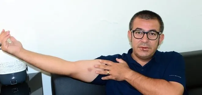 A Haber muhabiri Halil İbrahim Uğur’a Hatay’da çirkin saldırı: Kravatımla boğmaya çalıştılar | Dehşet anlarını canlı yayında anlattı: PKK sempatizanı çıktı