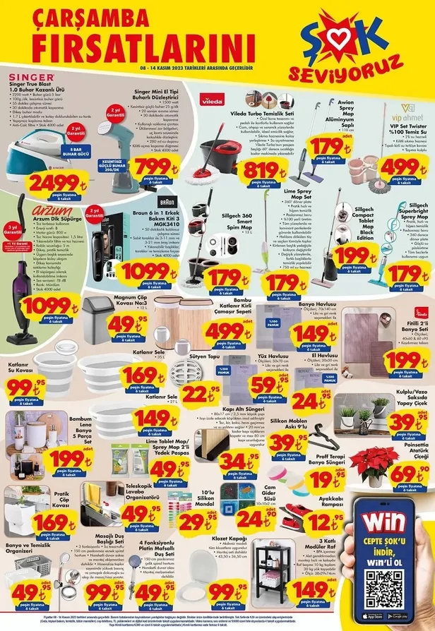 ŞOK 14 Kasım aktüel ürünler kataloğu! ŞOK’ta bu hafta ev hanımlarına, otomobil tutkunlarına ve teknoloji severlere özel ürünler yer alıyor