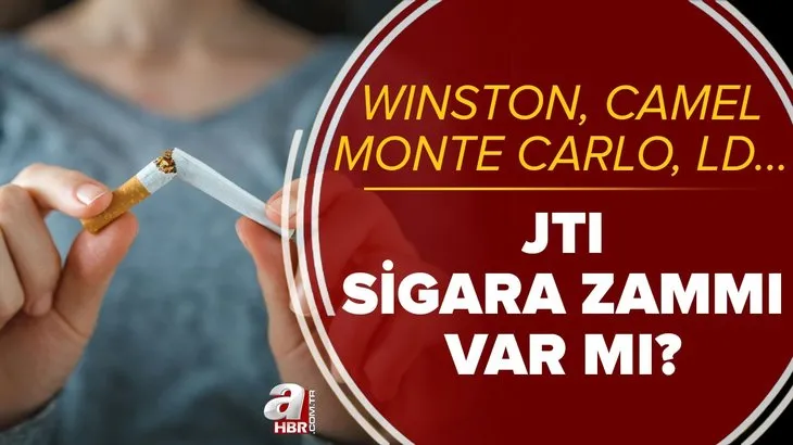 JTI sigara fiyatları güncel liste: Winston, Camel, Monte Carlo, LD fiyatı ne kadar? 6 Aralık JTI zam geldi mi?