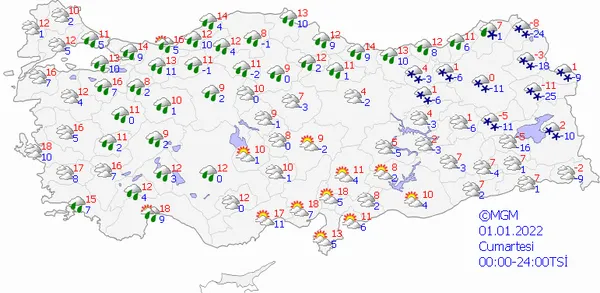 Meteoroloji'den 5 günlük hava durumu açıklaması! Kar ve sağanak geliyor: Tarih verildi - 13