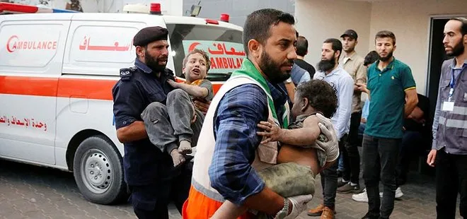 Gazze’deki yaralıların tek sığınağı Şifa Hastanesi