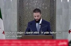 Şara, Başkan Erdoğan’a teşekkür etti!