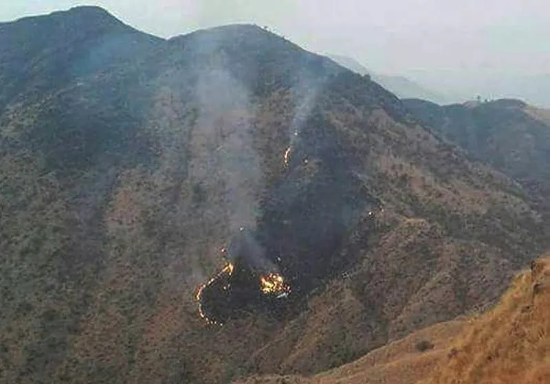 Pakistan'da yolcu uçağı düştü - 1
