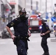 İsveçin başkenti Stockholmdeki saldırıdan ilk fotoğraflar