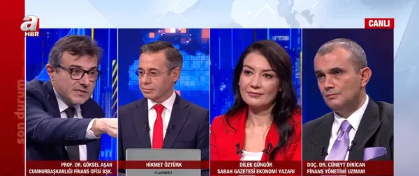 Enflasyon için kritik ay: Mart! Cumhurbaşkanlığı Finans Ofisi Başkanı Prof. Dr. Göksel Aşan açıkladı