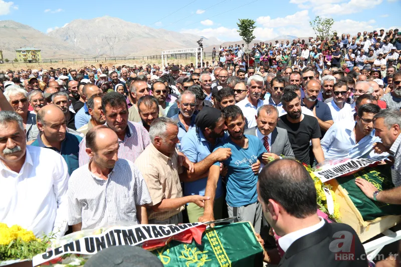 Tunceli’de PKK tarafından şehit edilen kardeşler son yolculuğuna uğurlandı 15