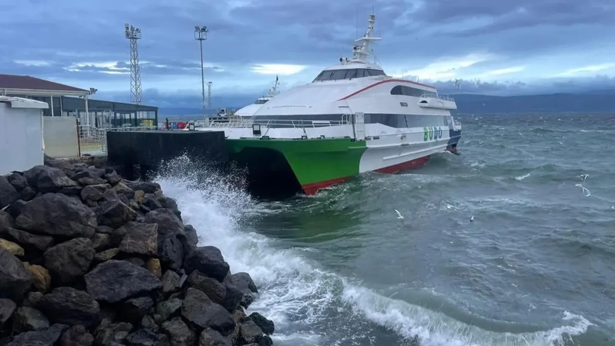 BUDO'da 4 sefer iptal edildi