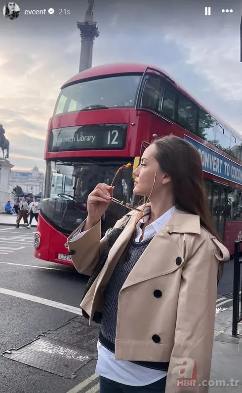 Yeni imajı dikkat çekti! Burak Özçivit'ten Londra'da aile pozları 5