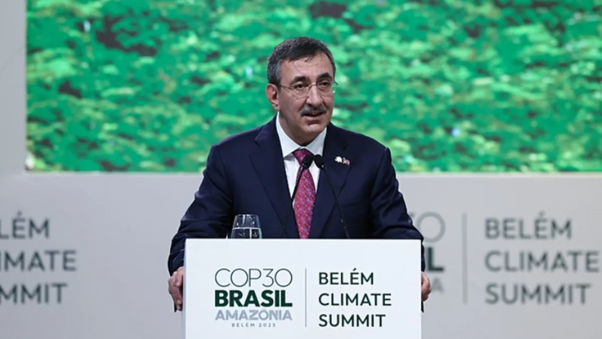 Cumhurbaşkanı Yardımcısı Yılmaz'dan yenilenebilir enerji vurgusu: Enerji payını yüzde 60'ın üzerine çıkardık