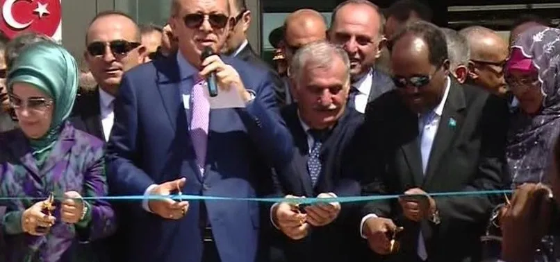 ERDOĞAN TÜRKİYE’NİN MOGADİŞU BÜYÜKELÇİLİĞİ’NİN AÇILIŞINI YAPTI
