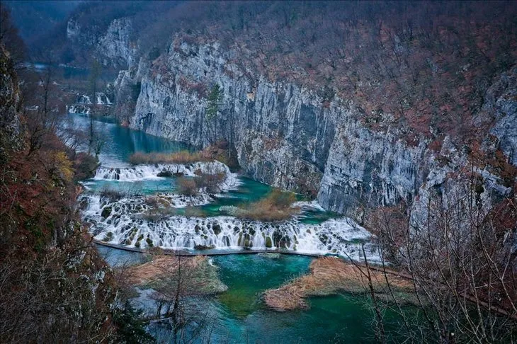Plitvice Gölleri, görenleri adeta büyülüyor