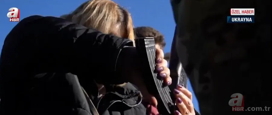 Rusya - Ukrayna geriliminin sembolü oldu! 76 yaşında silah eğitimi alan Valentyna Konstantynovska A Haber'e konuştu: Düşman gelirse... 13