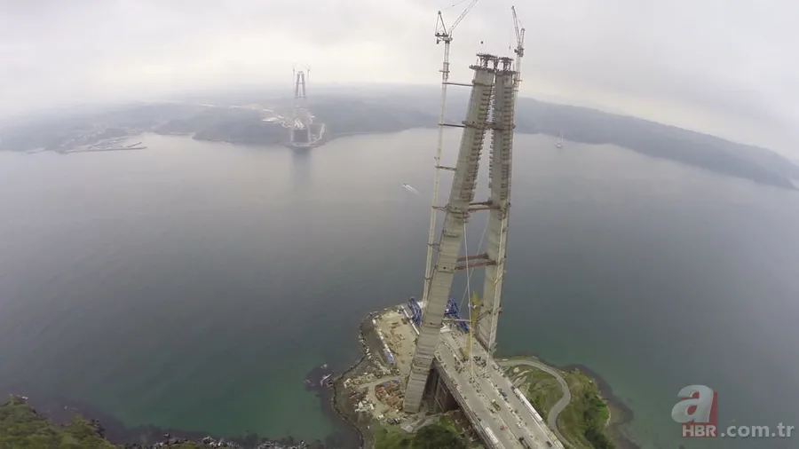 Yapımı 39 ay süren Yavuz Sultan Selim Köprüsü'nden 39 fotoğraf 5