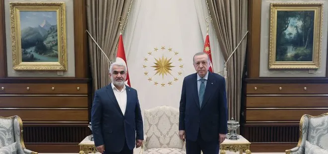 Son dakika: Başkan Erdoğan HÜDA PAR Genel Başkanı Zekeriya Yapıcıoğlu’nu kabul etti