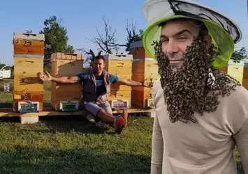 Aynı anda 500 arı soktu, rüyasında sevince kararını verdi!