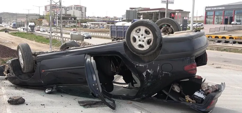 Kırıkkale’de feci kaza! Metrelerce sürüklenen araçta 4 gencin mucizevi kurtuluşu