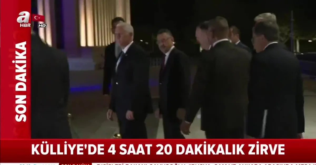 ABD heyeti Külliye'den böyle ayrıldı!