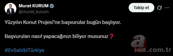 TOKİ e-Devlet TC ile başvuru ekranı ve şartları | TCKN sonu 0, 8, 6, 4, 2 olanlar: 500 Bin Sosyal Konut 5 bin TL ödeme adımları 8