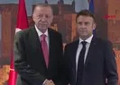 Başkan Erdoğan Macron ile görüştü