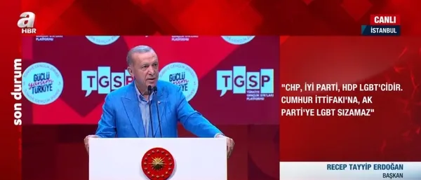 Başkan Recep Tayyip Erdoğan: Bay Bay Kemal, Putin’e saldırıyor! Buna eyvallah etmem
