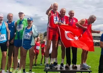 Urlalı gaziden tarihi başarı