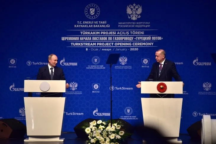 TürkAkım doğal gaz boru hattı açıldı! İşte tarihi kareler