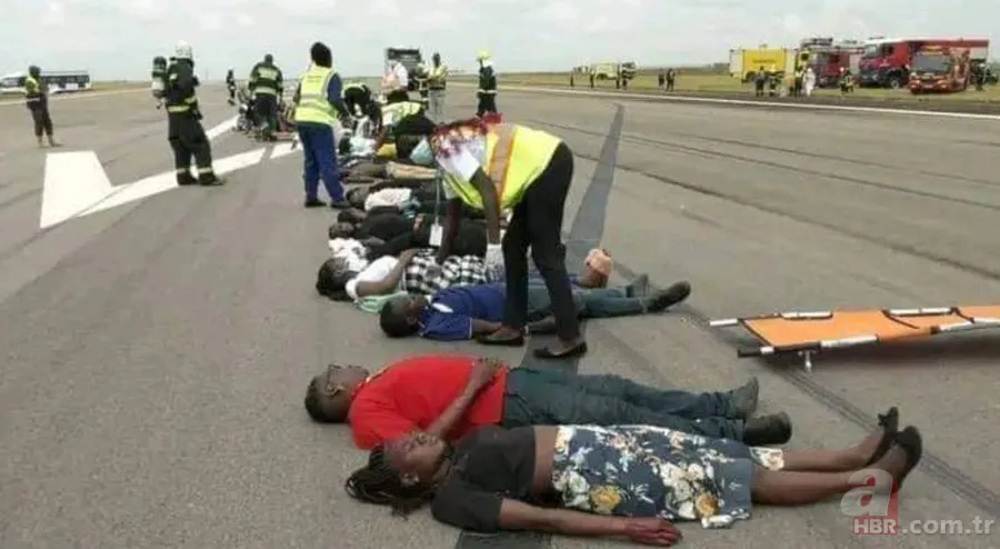 Tanzanya'da yolcu uçağı Viktorya Gölü'ne düştü! Korkutan görüntüler 2