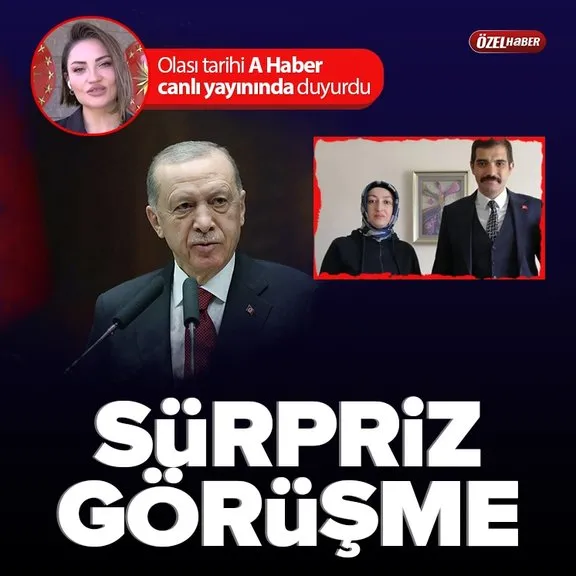 Başkan Erdoğan Sinan Ateş’in eşi Ayşe Ateş ile görüşecek! A Haber canlı yayında detayları aktardı