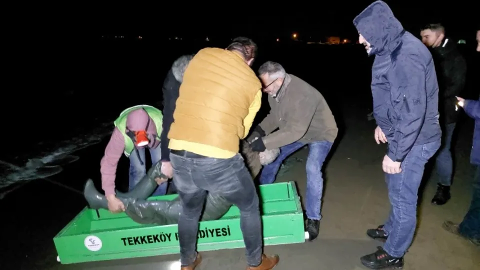 Balık tutarken ayağına balık ağı dolanan yaşlı adam hayatını kaybetti