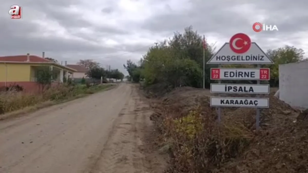 Edirne'de devletten 49 yıllığına bedelsiz kiralanan arazilerde ceviz bereketi