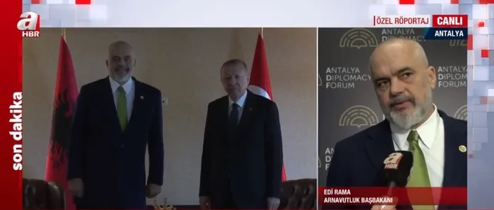 Arnavutluk Başbakanı Edi Rama'dan A Haber'e özel Ukrayna - Rusya savaşı yorumu: Ukrayna'daki durum bir trajedi - 2