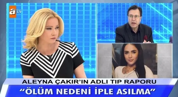 Müge Anlı’dan Aleyna Çakır açıklaması! Adli tıp raporunun ardından…