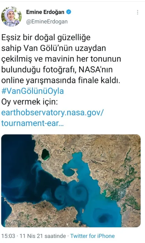 1618148201887.jpg Emine Erdoğan Van Gölü için oy kullandı - 1