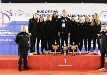 Türkiye tekvandoda Avrupa şampiyonu! Üstü üste ikinci kez takım halinde tarih yazdılar