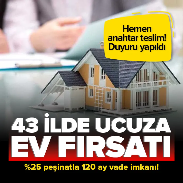 TOKİden az peşinatlı uzun vade imkanı!