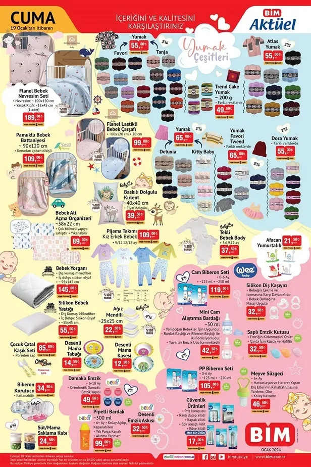 BİM 26 Ocak aktüel ürünler kataloğu yayınlandı! BİM’in kataloğunda hangi ürünler indirime girdi? İşte yeni afiş…