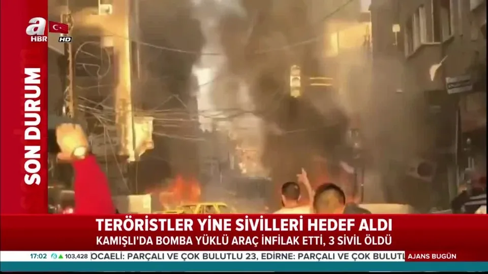 Son dakika: Kamışlı’da bombalı saldırı