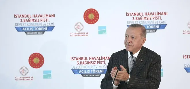 Son dakika: İstanbul Havalimanı 3. Pisti açıldı! Başkan Erdoğan’dan önemli mesajlar