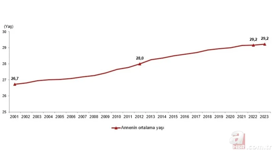 2001’den 2023’e TÜİK doğurganlık oranları: Hangi yıl kaç bebek doğdu? 3